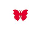 Motiv Locher klein, Schmetterling