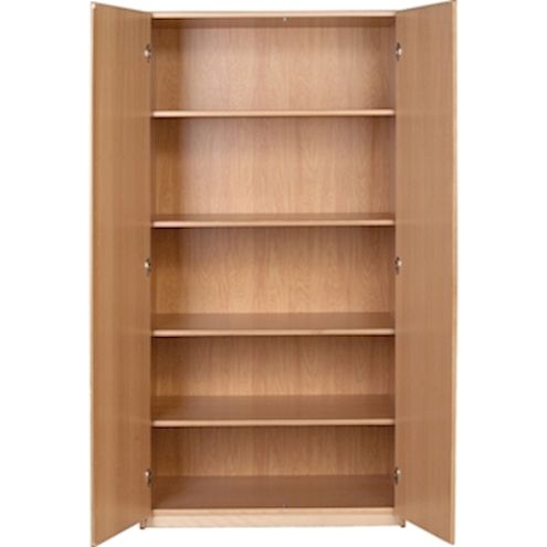 Materialschrank mit Doppeltüren Forminant mit 4 Einlegeböden, B 100 x H 182 x T 60 cm