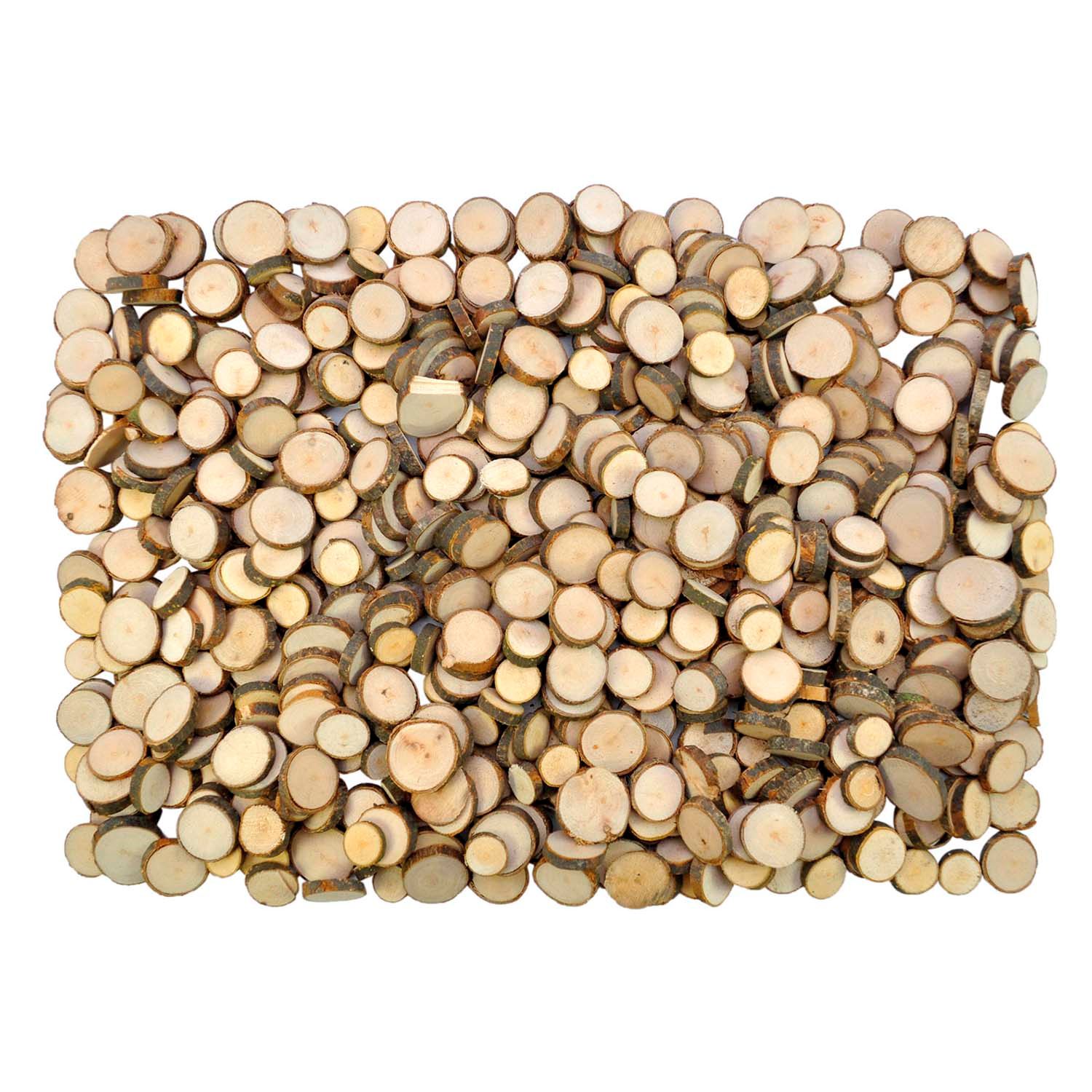 Naturholzscheiben, 1 kg