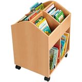 444.120.960 - Bücherkiste gross, Buche-Echtholz, Höhe 78 cm