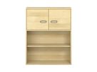 Pureo Türenschrank unten offen, Furnier
mit 2 Einlegeböden
B 100 x H 125 x T 42 cm