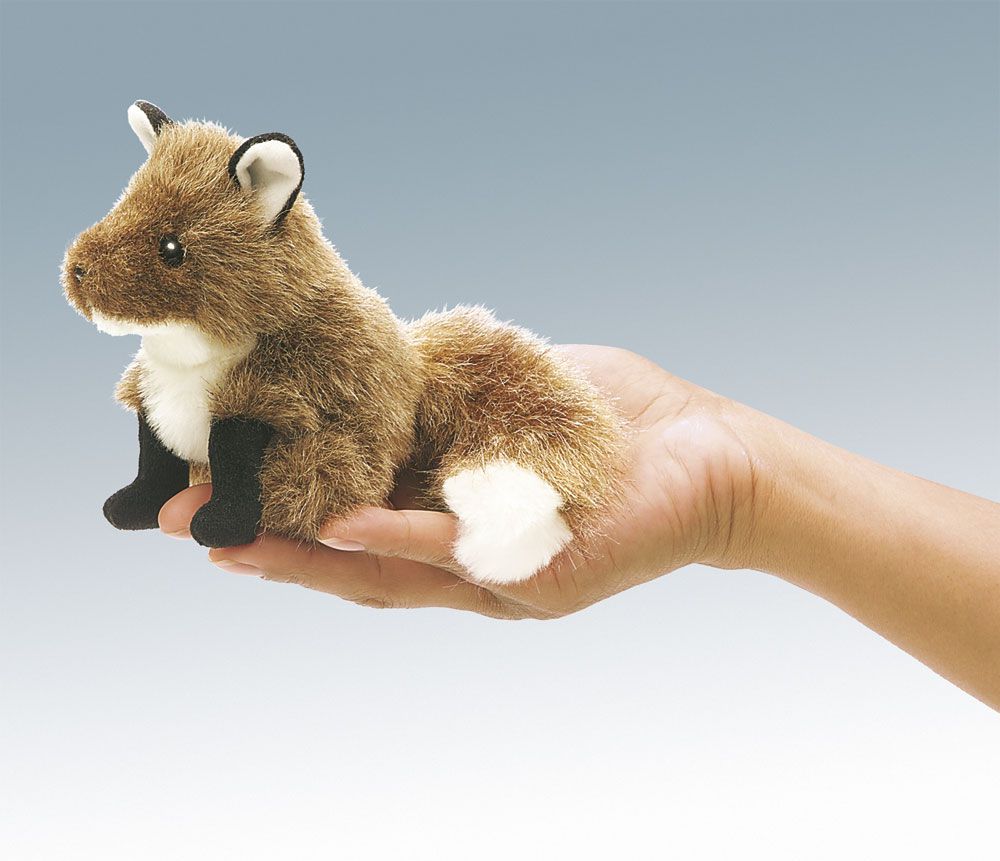 mini Fuchs Fingerpuppe