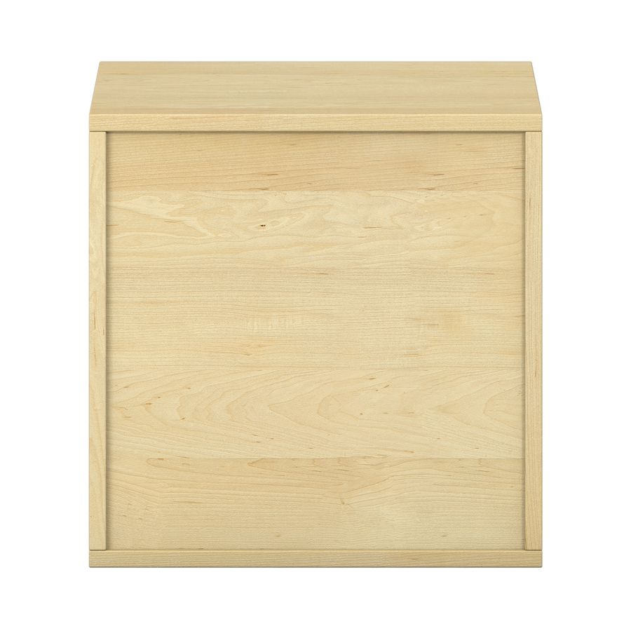 Pureo Türenschrank, Griff rechts, Scharnier links, Furnier mit 1 Einlegeboden B 50 x H 50 x T 42 cm