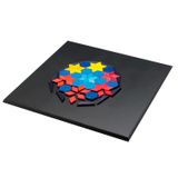 106.101.100 - Magnettafel schwarz 30 x 30 cm