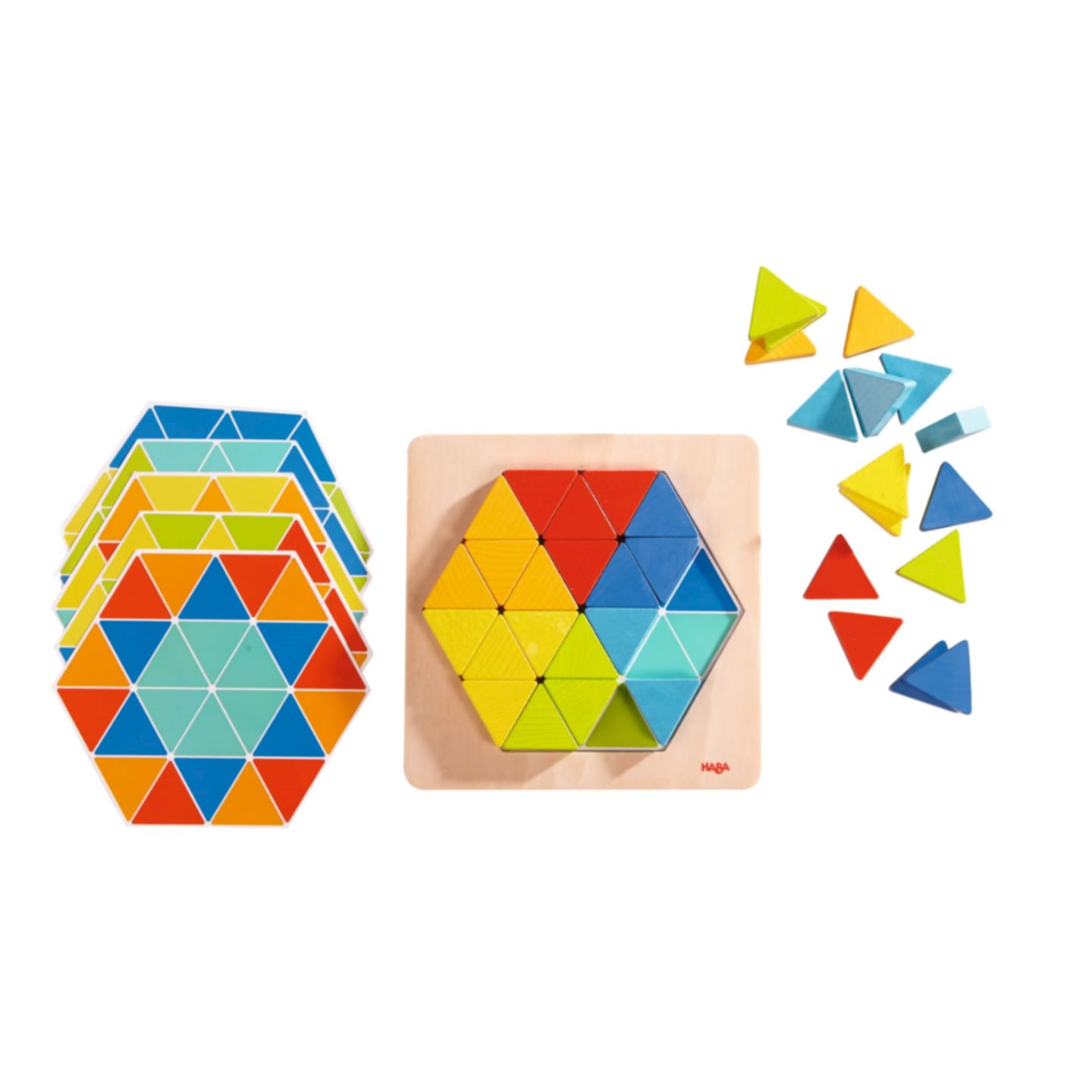 Legespiel Zauberdreiecke