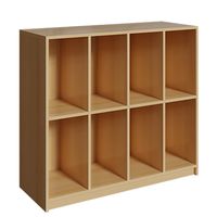 Schultaschenregal mit 8 Fächer, B 122 x H 109 x T 45 cm