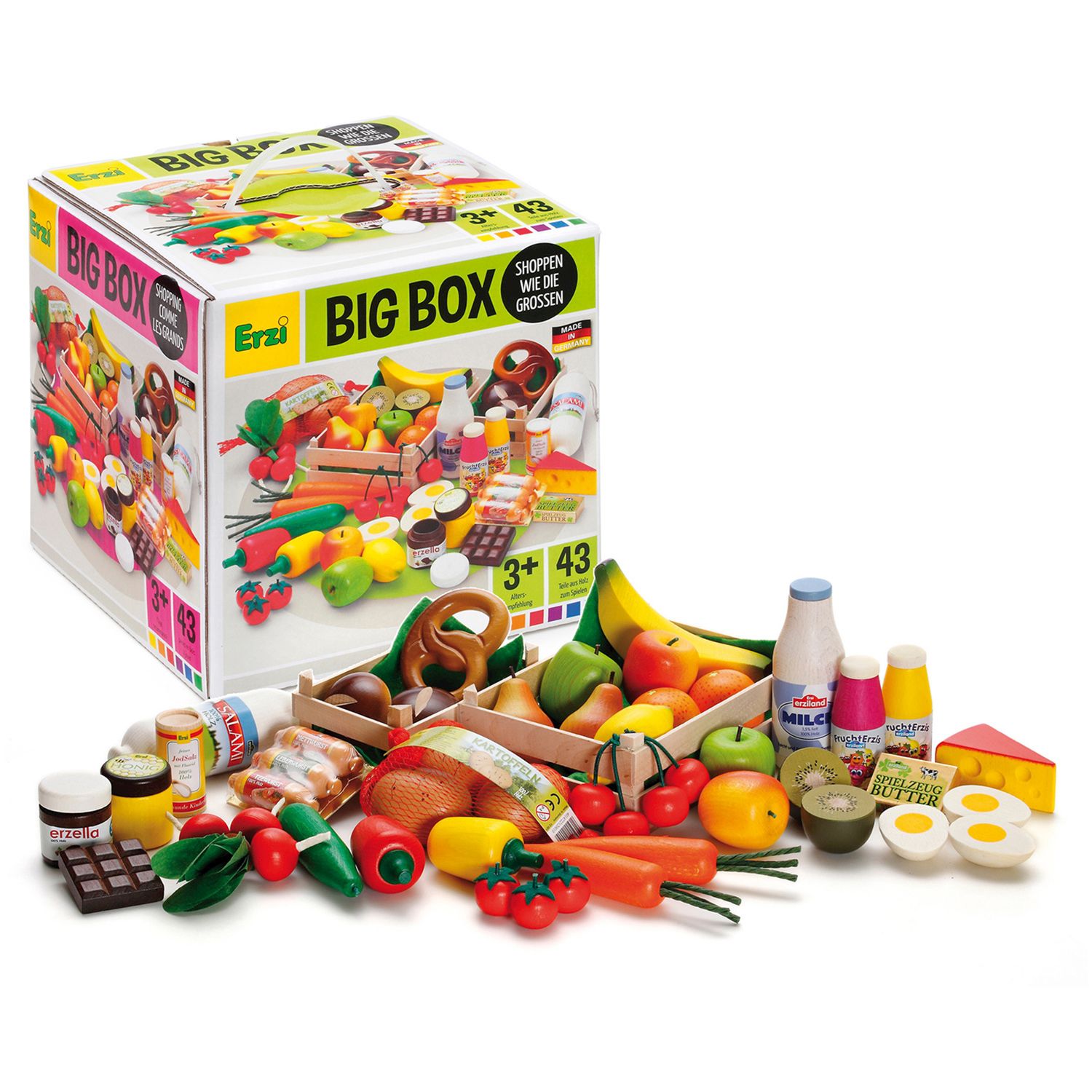 Lebensmittel Big Box, 43 Teile