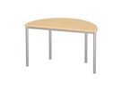 Halbrundtisch Tabit, B 120 x T 60 cm