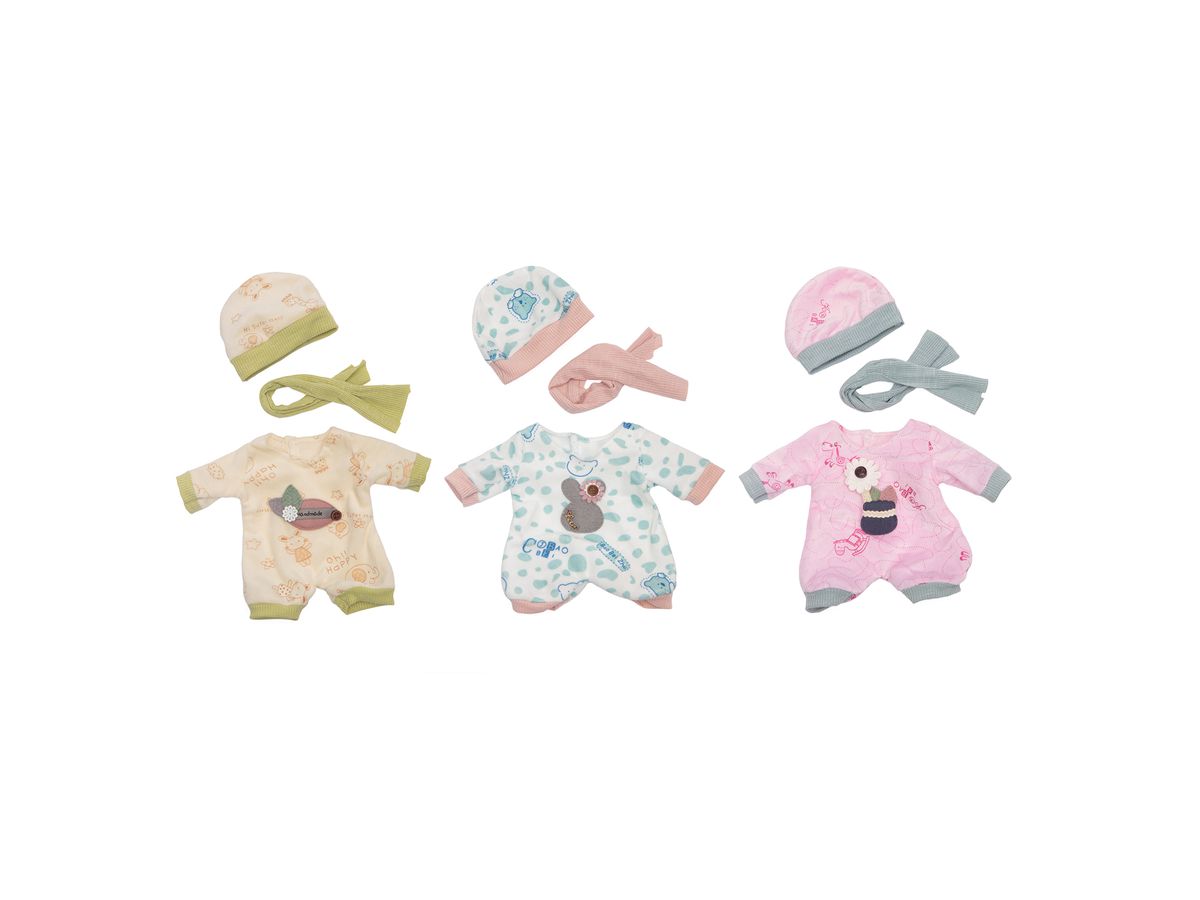 Puppen‑Kleiderset 3 Sets (30–36 cm) | Kleidung für Puppen