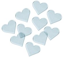 Steckplatten 10 Stk. Herzen