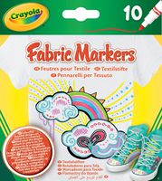 Textilstifte, 10 Farben