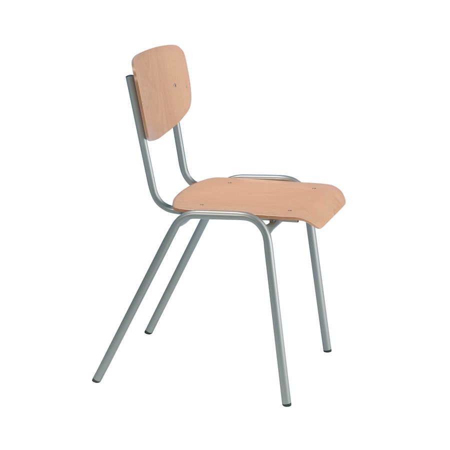Stapelstuhl mit Vierfuss