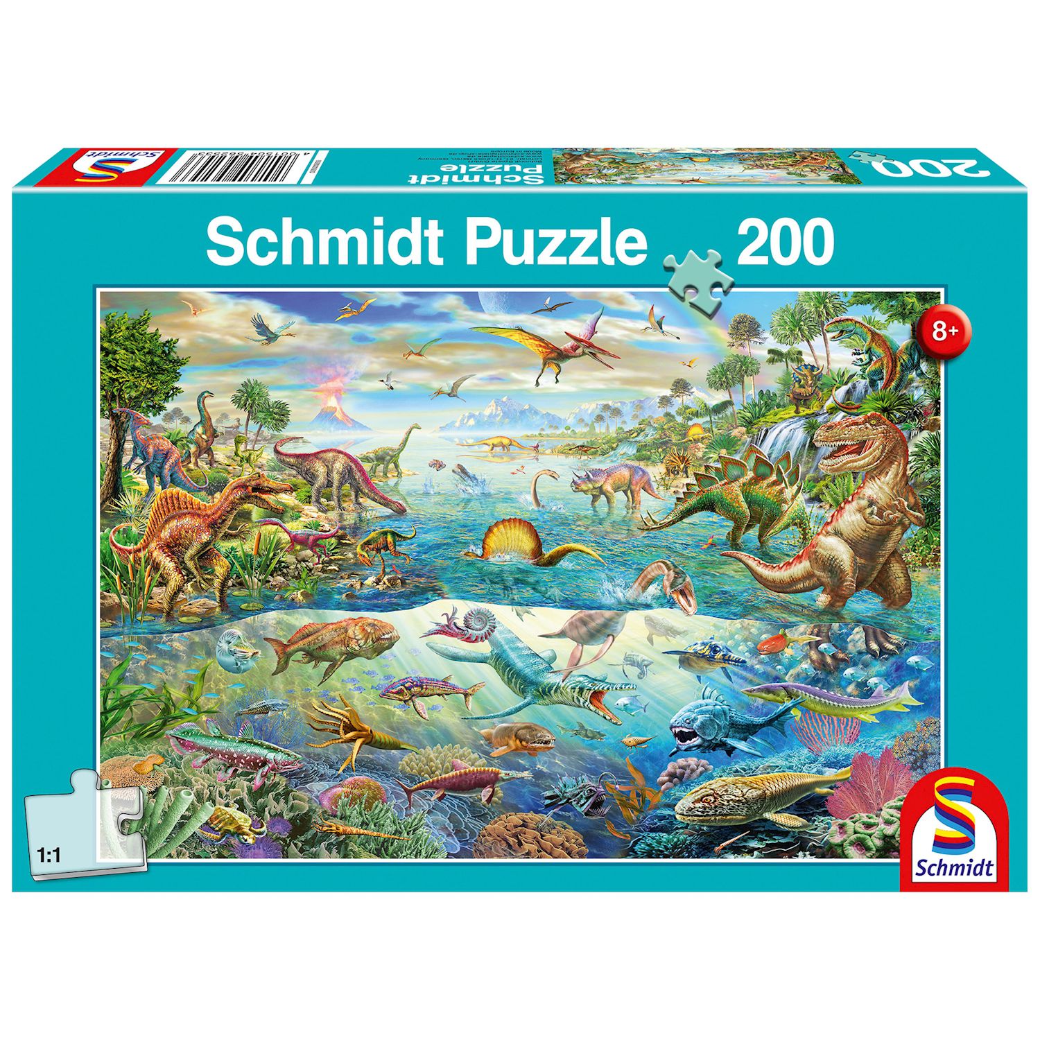 Entdecke die Dinosaurier, Puzzle 200 Teile