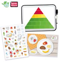 Gesunde Ernährung, magnetisch, 61-tlg.