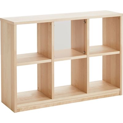 Raumteiler-Regal, 3 x 2 Fächer