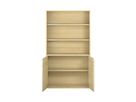 Pureo Türenschrank oben offen, Furnier
mit 3 Einlegeböden
B 100 x H 175 x T 42 cm