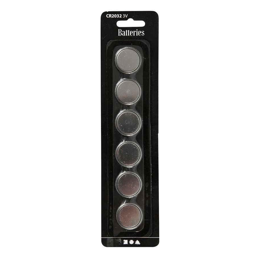 Knopfzelle CR2032 6er-Pack