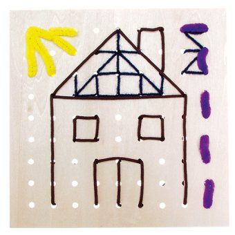 Fädelquadrat 20 x 20 cm