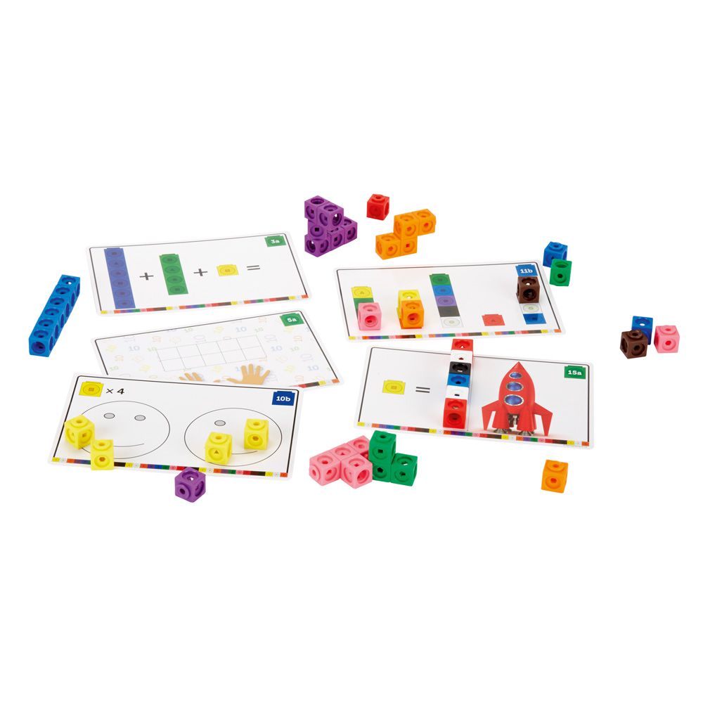 MathLink Steckwürfel-Spiele-Set