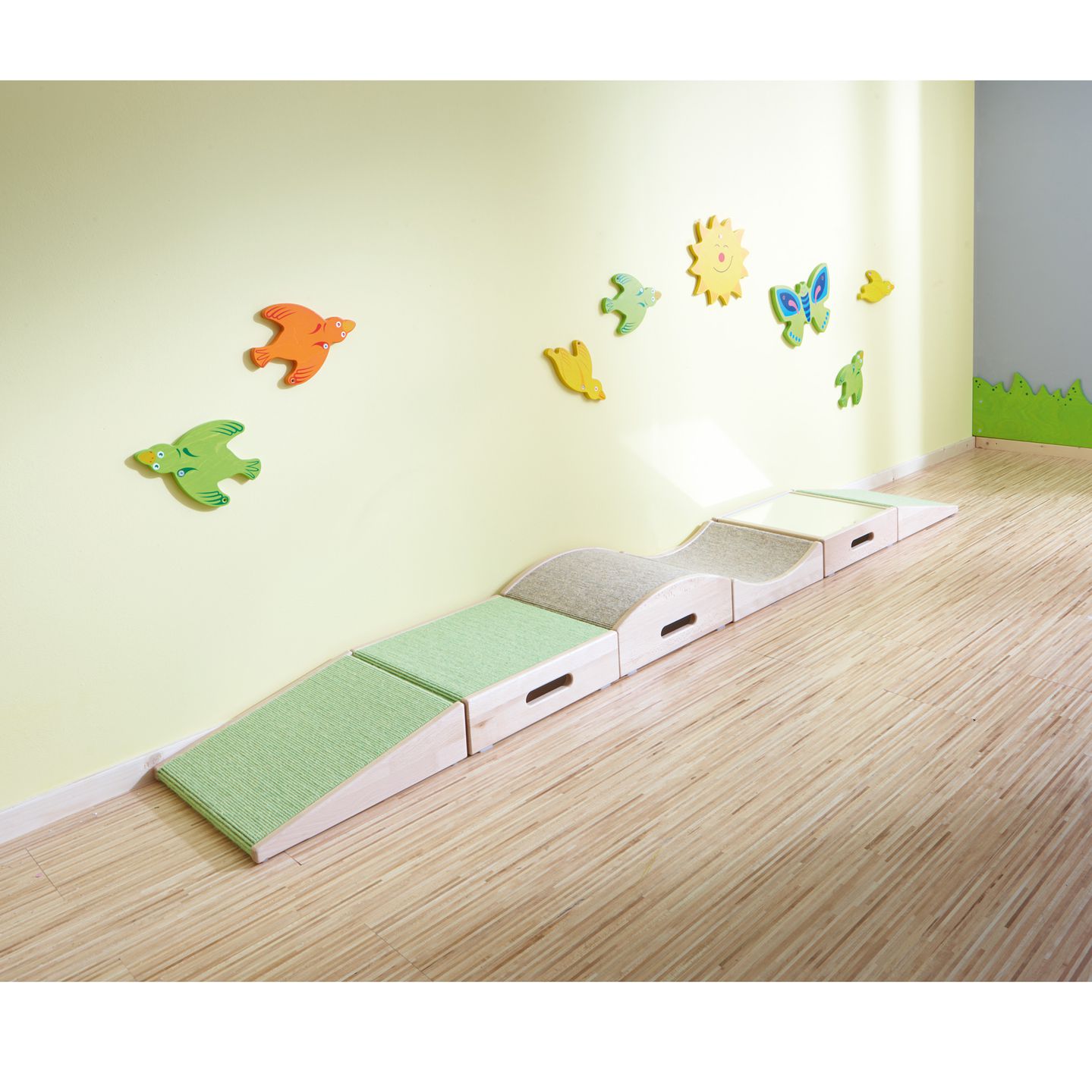 Podest-Kombination 1 klein, 6-teilig