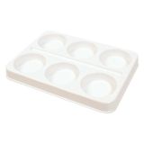 311.006.010 - Farbpaletten leer für 6 Farben 6 Stück