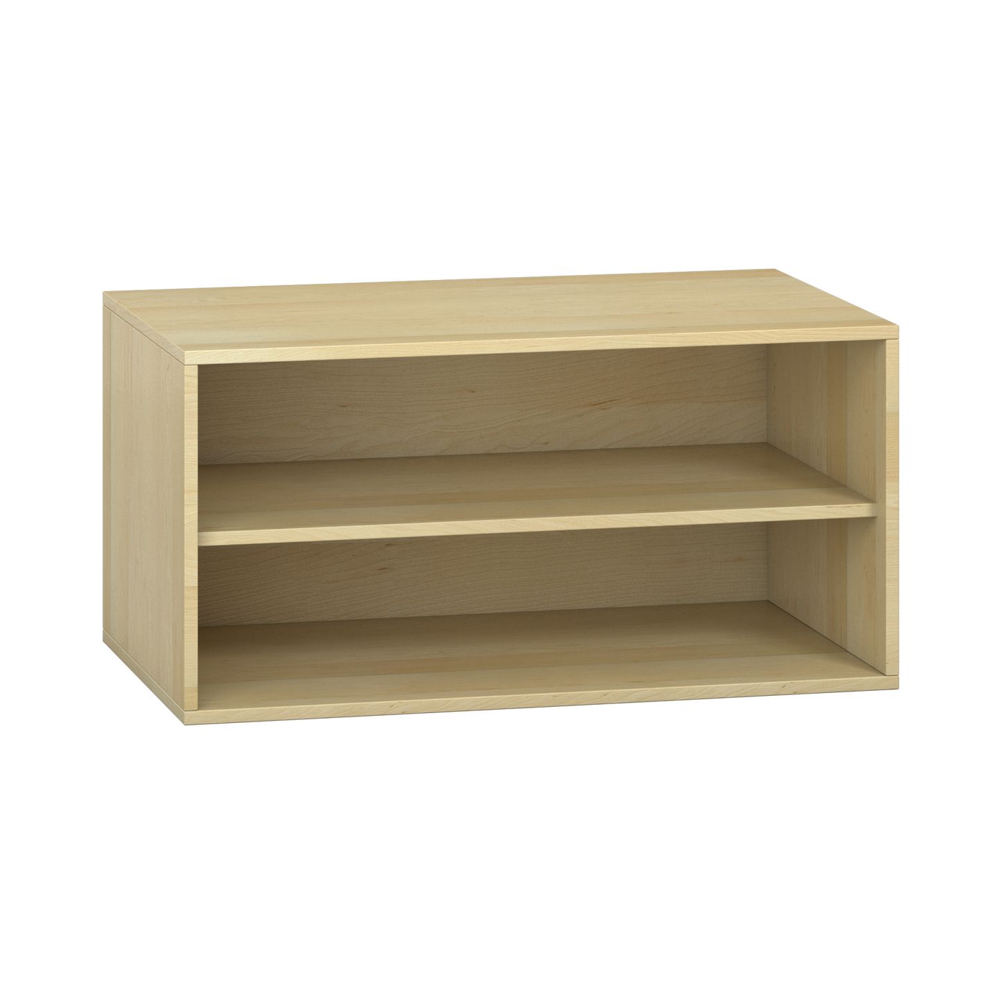 Pureo Regalschrank offen Furnier, B  100 x H 50 x T 60 cm