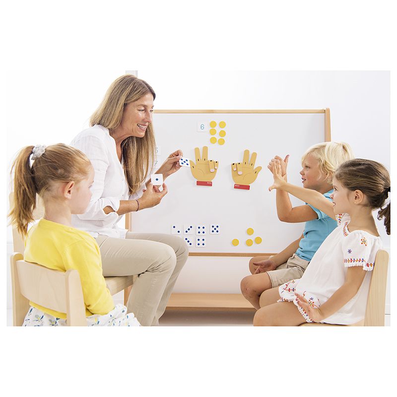 Magnetische Hände zum Zählen