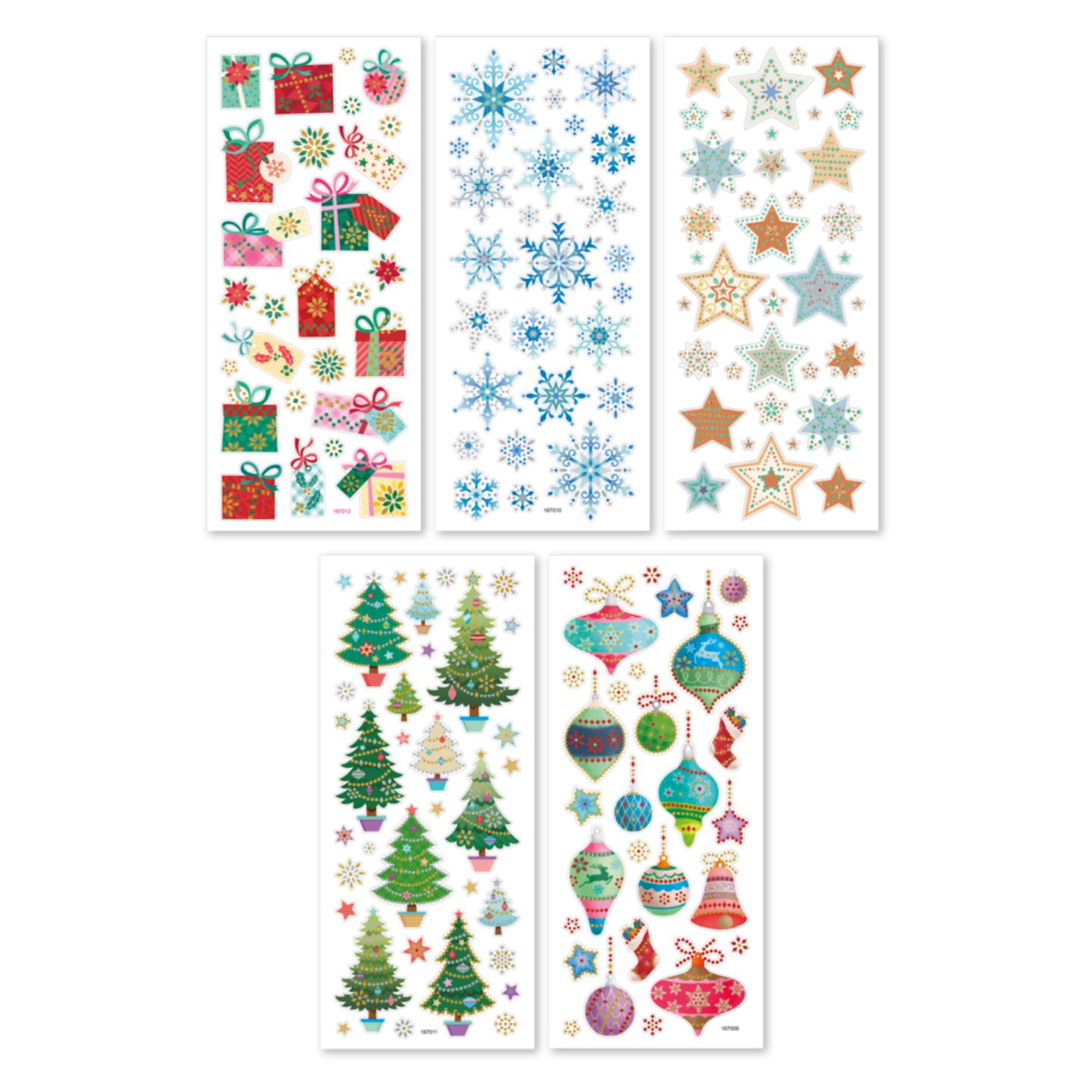 Brilliant Stickers Weihnachten 5 Bogen