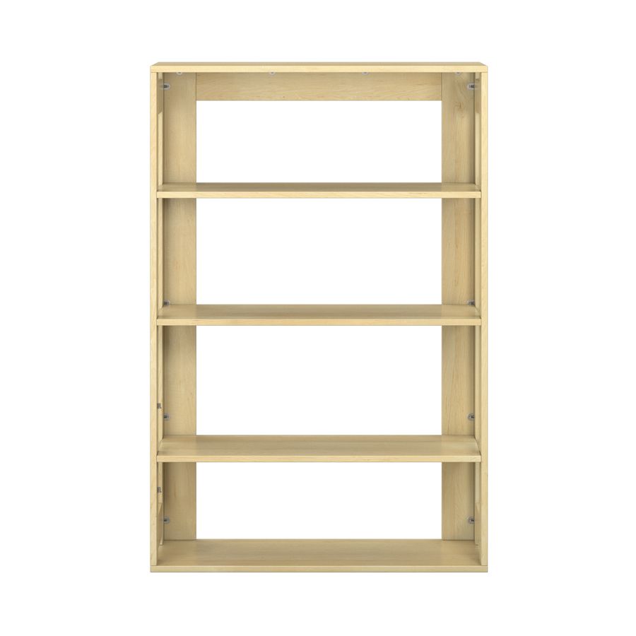 Pureo Regal offen Furnier, mit 3 Einlegeböden, B 100 x H 150 x T 42 cm