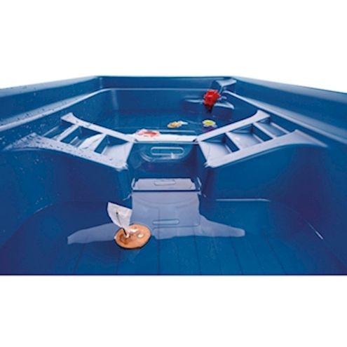 Wasser-Sand-Spieltisch blau, L 130 x B 80 cm
