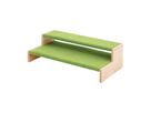 Treppe mit Teppichbelag, B 78,8 x H 22 x T 39,4 cm