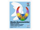 Blanko-Sonnenschilder, 25 Stk.