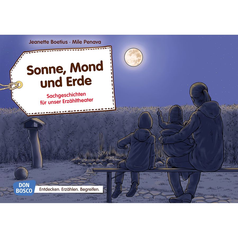 Sonne, Mond und Erde – Kamishibai Bildkarten