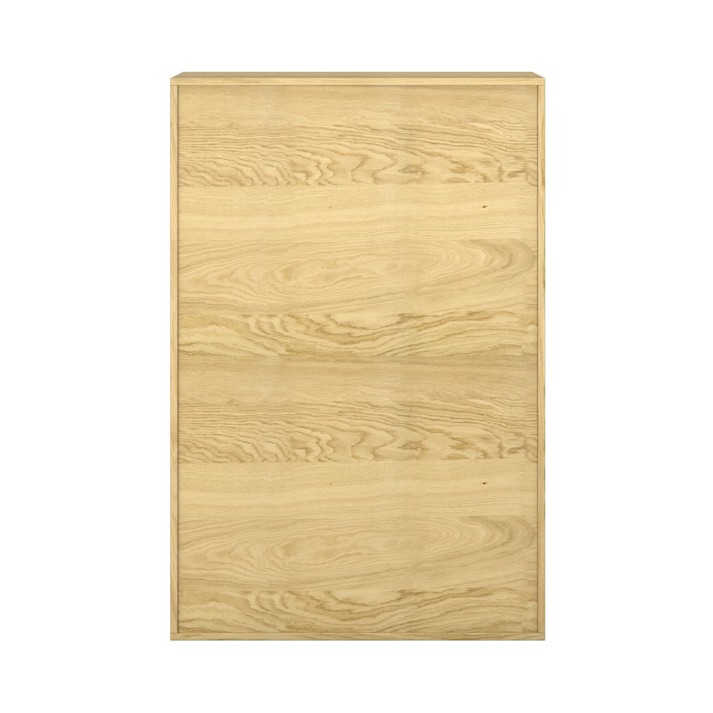 Pureo Doppeltürenschrank Furnier, mit 3 Einlegeböden, B 100 x H 150 x T 60 cm