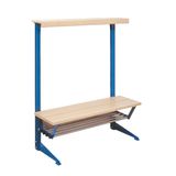 446.541.100K - Garderobe freistehend ProSpiel, Breite 100 cm mit 5 Haken