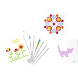 106.000.010 - Fröbel Legevorlagen, 10 Karten