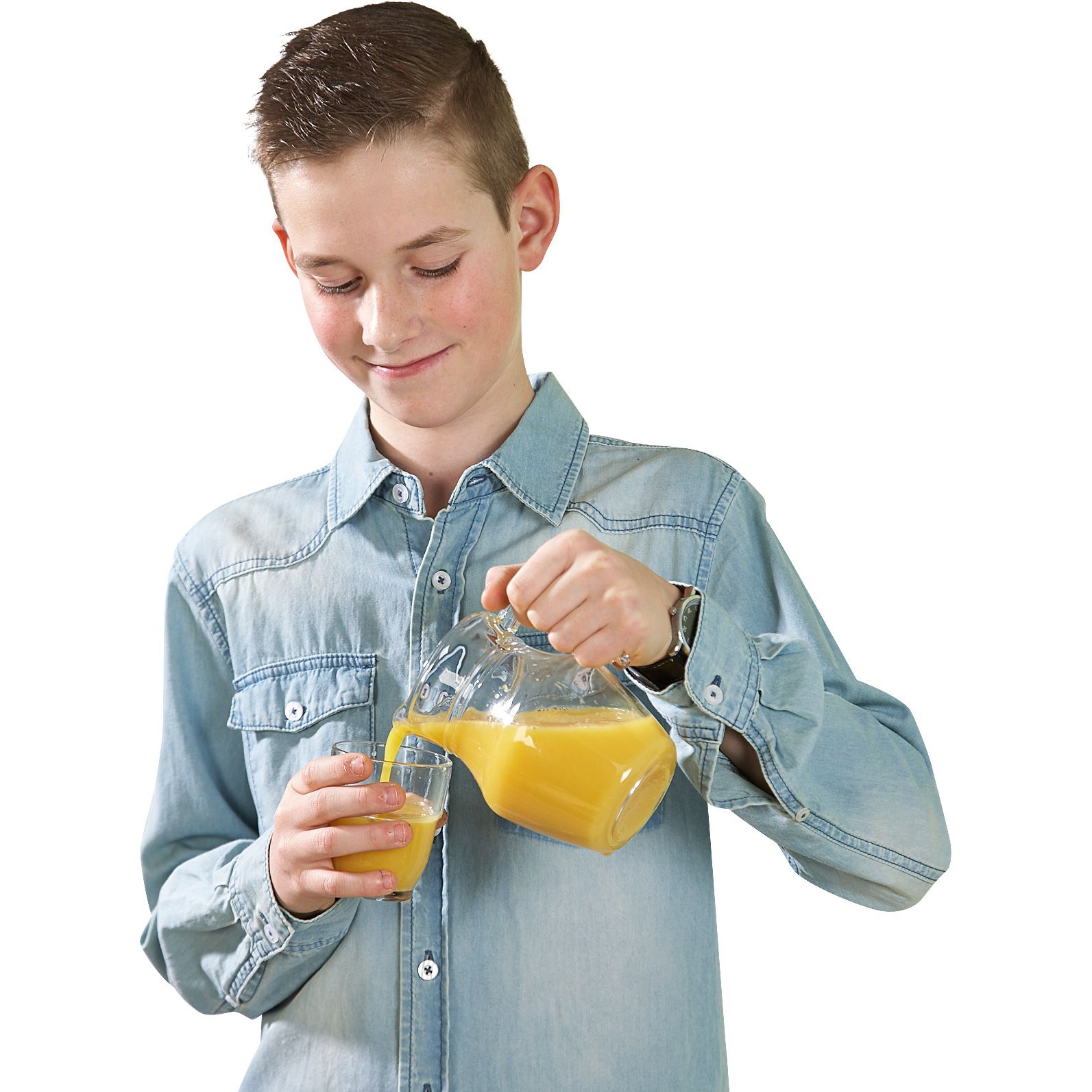 Kindergläser transparent, 6 Stk.