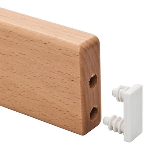 Ersatzgleiter Kunststoff, Set à 4 Stück