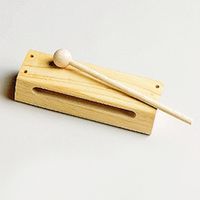 Holzblocktrommel 18 x 6 x 4,5 cm