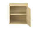 Pureo Hängeschrank mit Tür rechts, Furnier, mit 1 Einlegeboden, B 50 x H 50 x T 42 cm