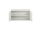 Pureo Doppeltürenschrank Dekor, 1 Einlegeboden, B 100 x H 50 x T 80 cm