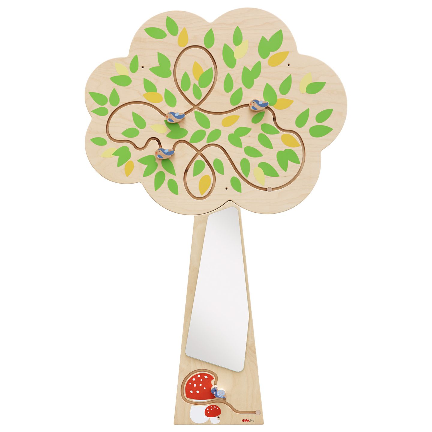 Applikation Baum mit Spiegel, B 91,8 x H 147,5 cm