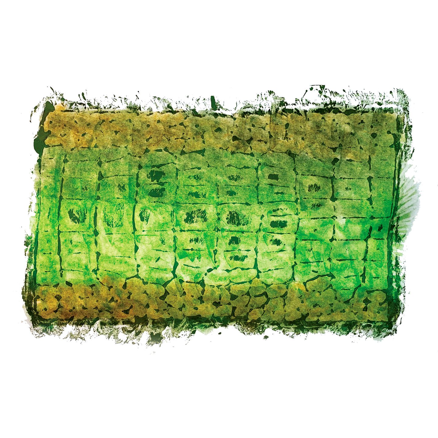 Wildtier-Schablonen und Rubbelplatten