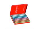 Neocolor I metallic im Blechetui, 10 Farben