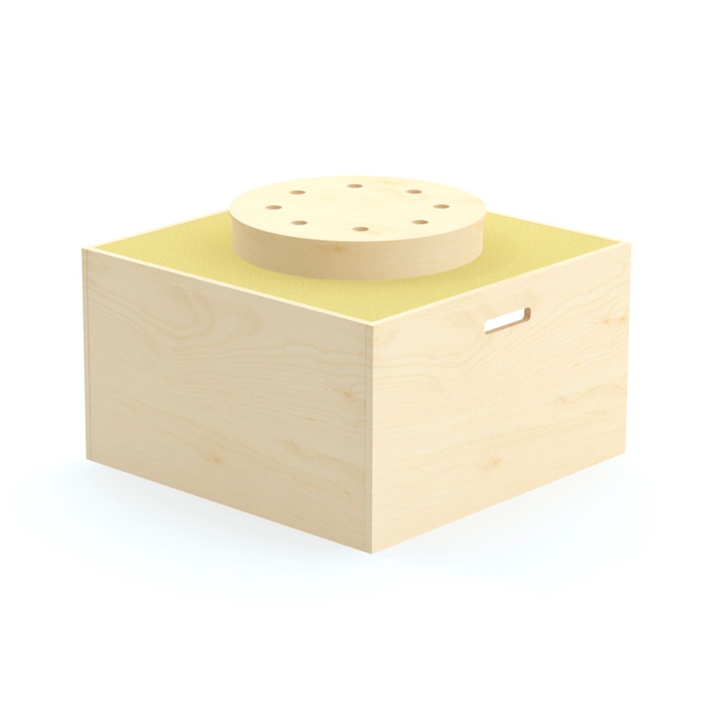 Baupodest-Gully, B 70 x H 40 x T 70 cm