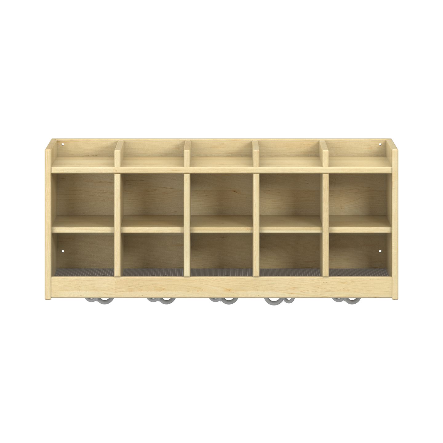 Doppelablage offen YUNA mit 5 Fächer, B 99,5 x H 42,5 x T 33 cm