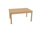 Rechteck-Tisch, B 140 x T 70 cm