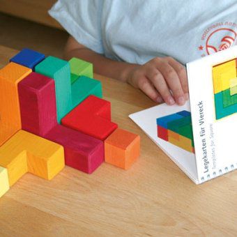 Legekarten für Viereck