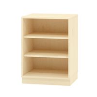 Materialschrank offen, mit Sockel, 2 Einlegeböden, B 60 x H 80 x T 40 cm, Dekor
