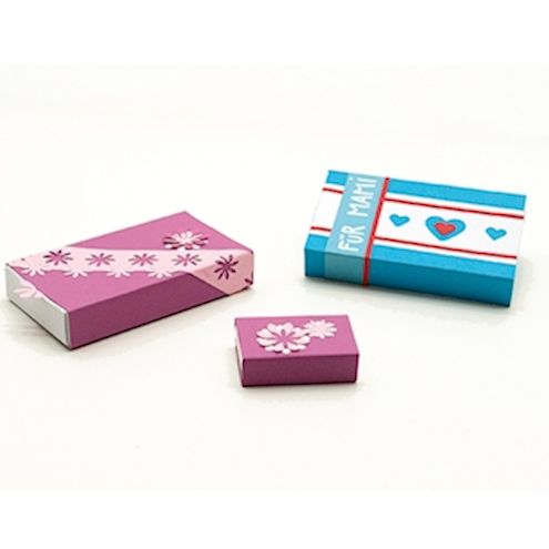 Streichholzschachteln gross, 12 Stück